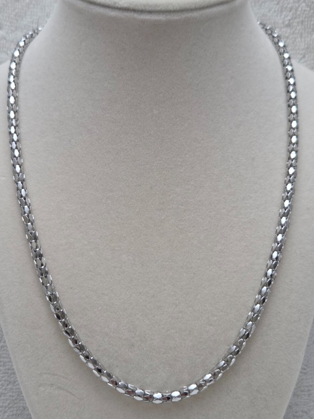 Stainless Steel Hollow Link Chain Necklace